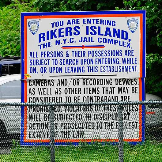Rikers Island, Correctional Facility, Prison, NYC Prisons 