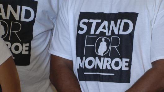 TULSA, Oklahoma, Stand for Monroe, Security Guard Shooting