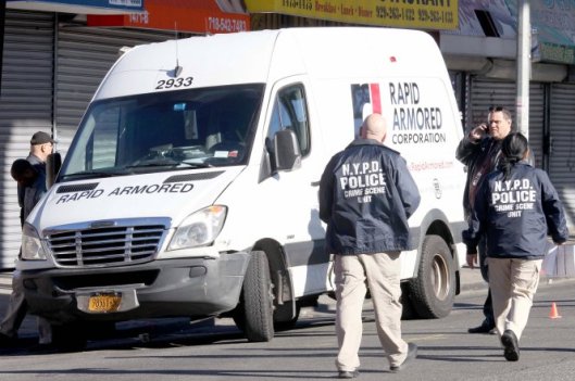 Rapid Armor Corp, Rapid Armored, Armored Car Driver & Messenger, Armored Car Robbery, Bronx NY