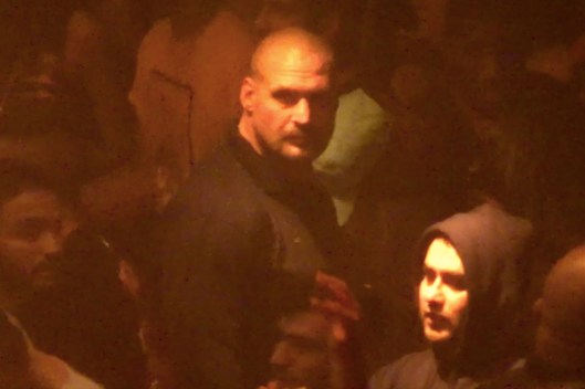 Kim Kardashian security guard Pascal Duvier works at Kanye West concert